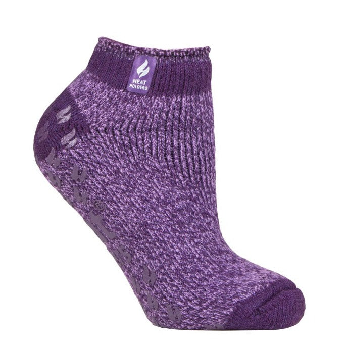 HEAT HOLDERS Thermal Ankle Slipper Socks-Womens