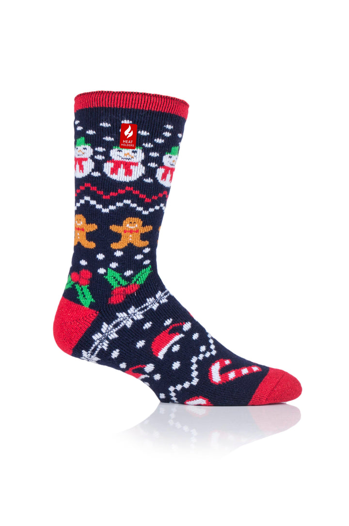 HEAT HOLDERS Lite Christmas Socks - Mens 6-11