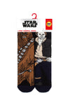 Load image into Gallery viewer, HEAT HOLDERS Lite Licensed Star Wars Character Socks-Chewie and Hans Solo-Mens 6-11
