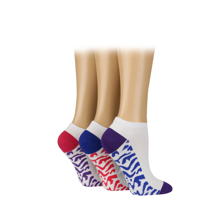 WildFeet 3PK Ladies Bamboo Trainer Socks