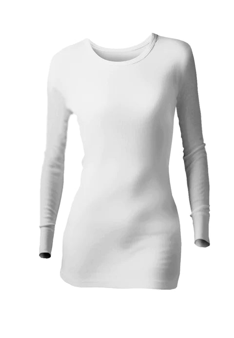 HEAT HOLDERS Thermal Underwear Long Sleeve Brushed Vest-Womens