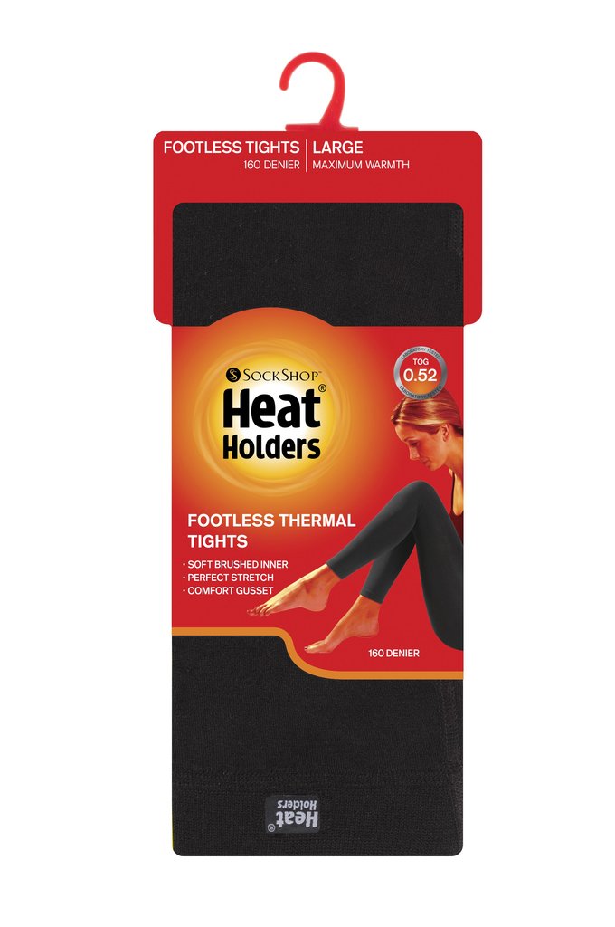 HEAT HOLDERS Thermal Footless Tights (Leggings) -Women