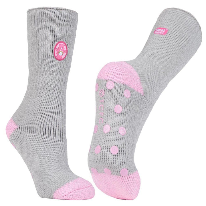 HEAT HOLDERS Licensed Care Bear Slipper Socks-Women's 4-8