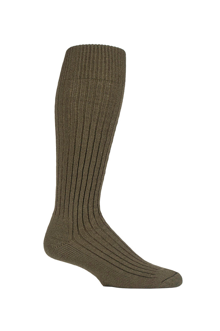 SOCK SHOP COUNTRY PURSUIT Military Long Wool Boot Socks- Mens 7-11
