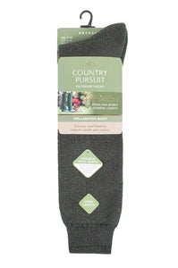 SOCKSHOP  COUNTRY PURSUIT 1Pk Wool Blend Long Outdoor Socks-Mens 7-11