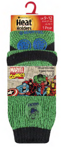 HEAT HOLDERS Licensed Hulk Slipper Socks-Kids