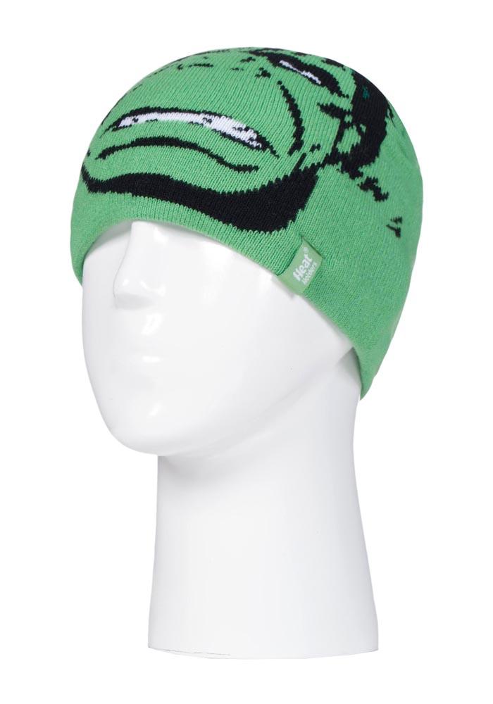 HEAT HOLDERS Licensed Marvel Hat and Mittens Set -HULK 3-6 years