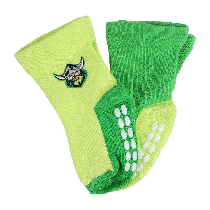 NRL Canberra Raiders 4 Pairs Infant Socks