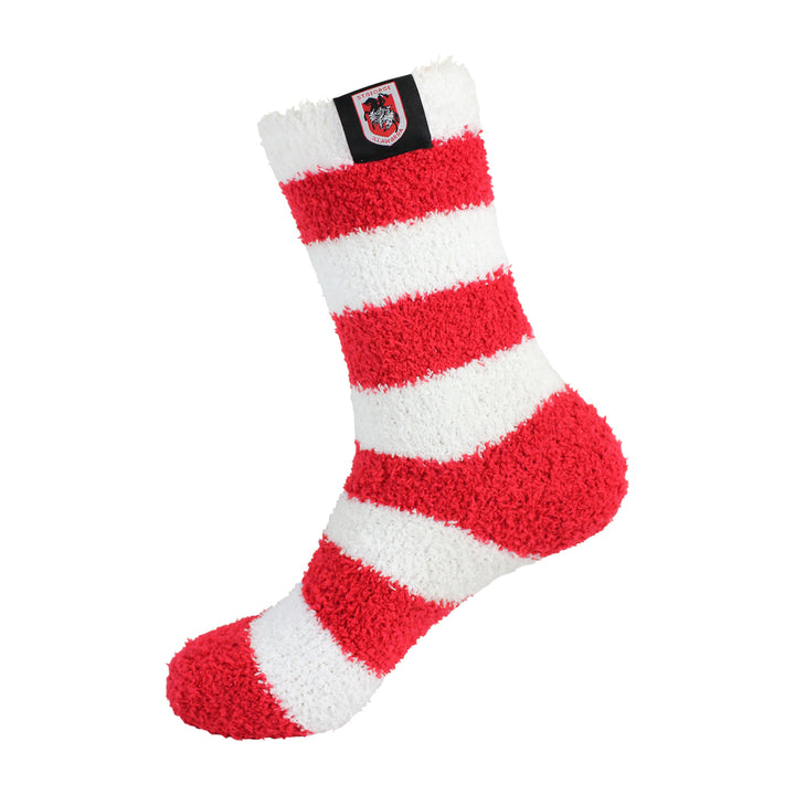 NRL St. George Illawarra Dragons 2Pk Bed Socks