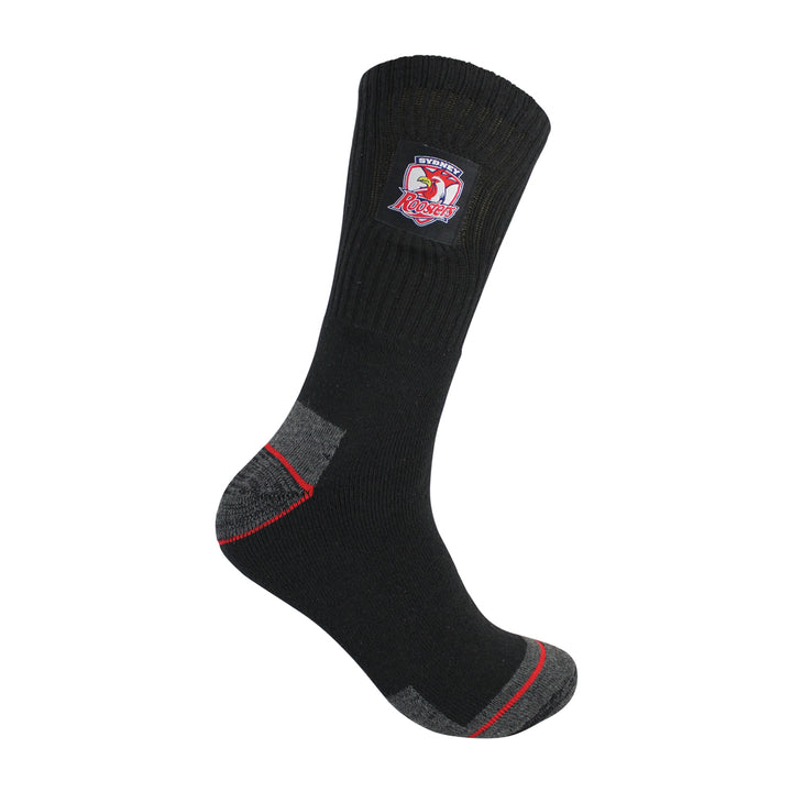 NRL Sydney Roosters 2Pk Heavy Duty Work Sock