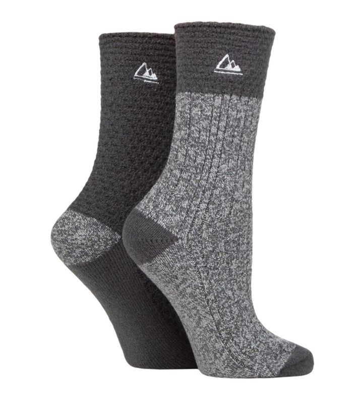 STORM BLOC 2Pk Super Soft Crew Socks -Womens 4-8