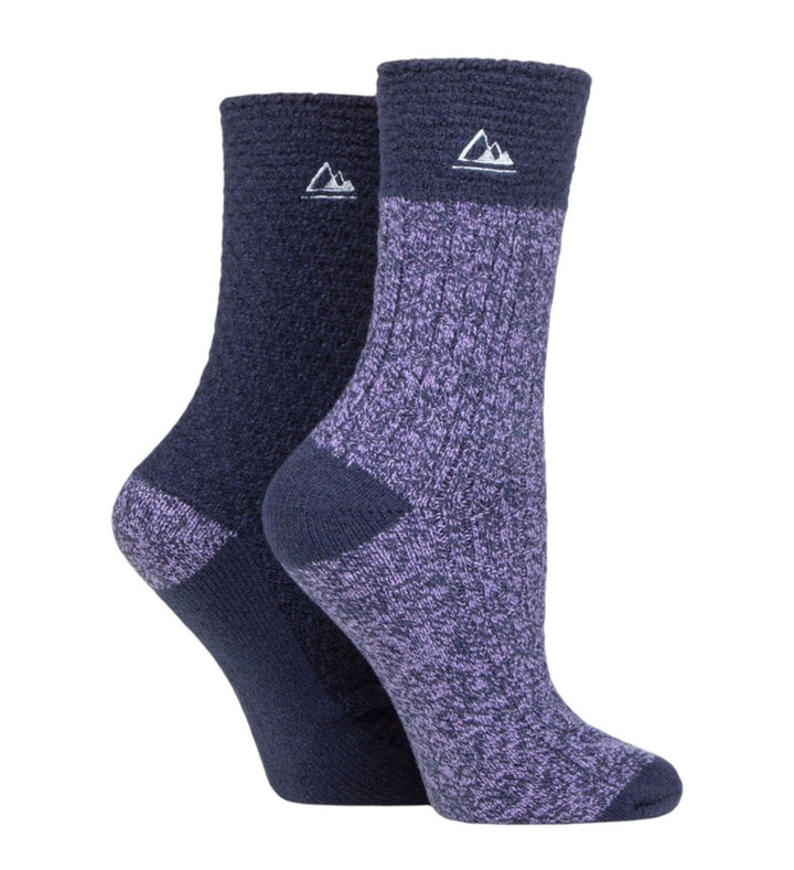 STORM BLOC 2Pk Super Soft Crew Socks -Womens 4-8