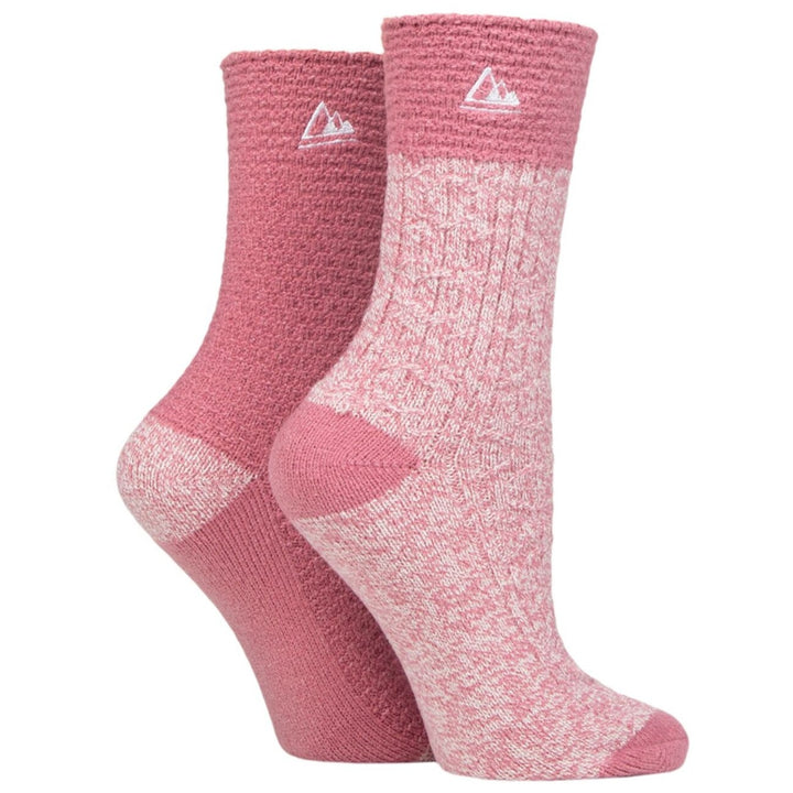 STORM BLOC 2Pk Super Soft Crew Socks -Womens 4-8