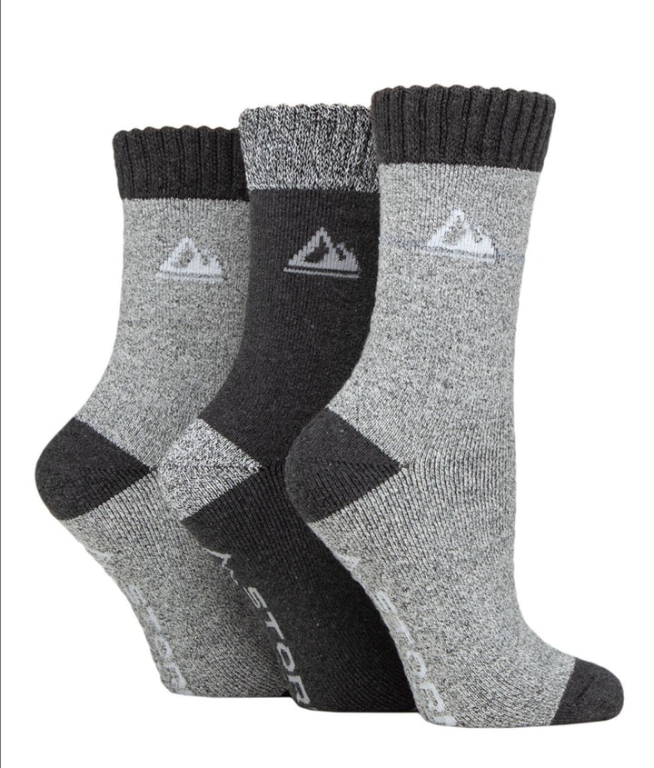 STORM BLOC 3Pk Performance Leisure Socks -Womens 4-8