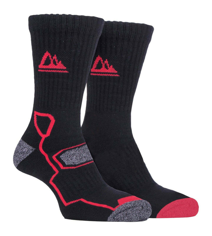 STORM BLOC 2Pk Bamboo Crew Socks -Mens 6-11