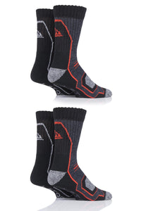 STORM BLOC 4Pk Technical Performance Socks-Mens 6-11