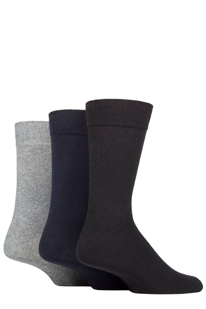 TORE 3PK 100% Recycled Plain Socks -Mens 7-11