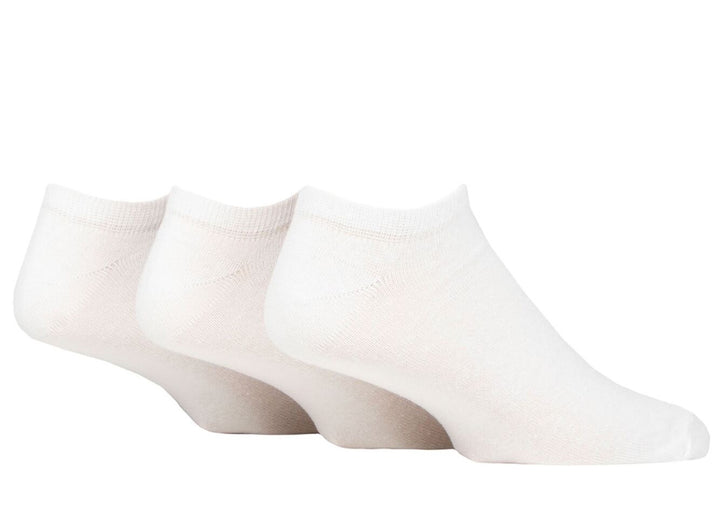 TORE 3Pk 100% Recycled Plain Trainer Socks- Mens 7-11