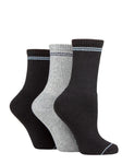 Load image into Gallery viewer, TORE 3PK 100% Recycled Cotton Fashion Sports Socks - Women&#39;s
