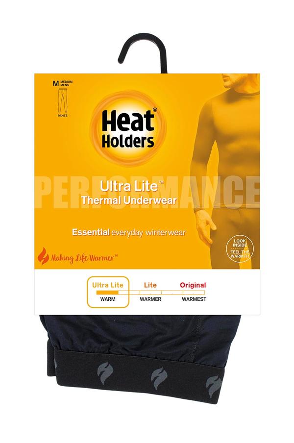 HEAT HOLDERS ULTRA LITE™ Black Base Layer Bottoms -Mens