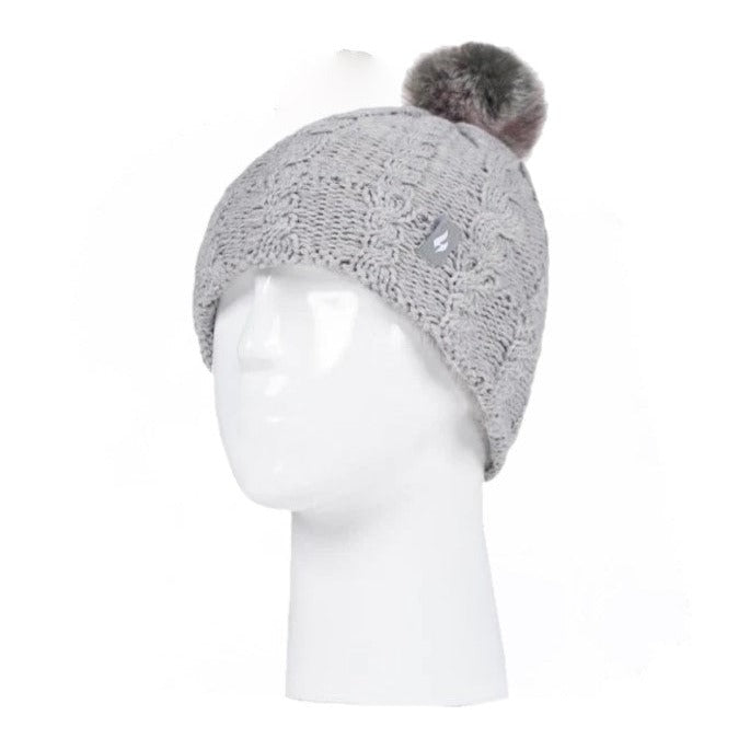 HEAT HOLDERS Girls Pom Pom Beanie