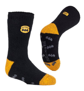 HEAT HOLDERS Licensed Batman Slipper Socks-Kids