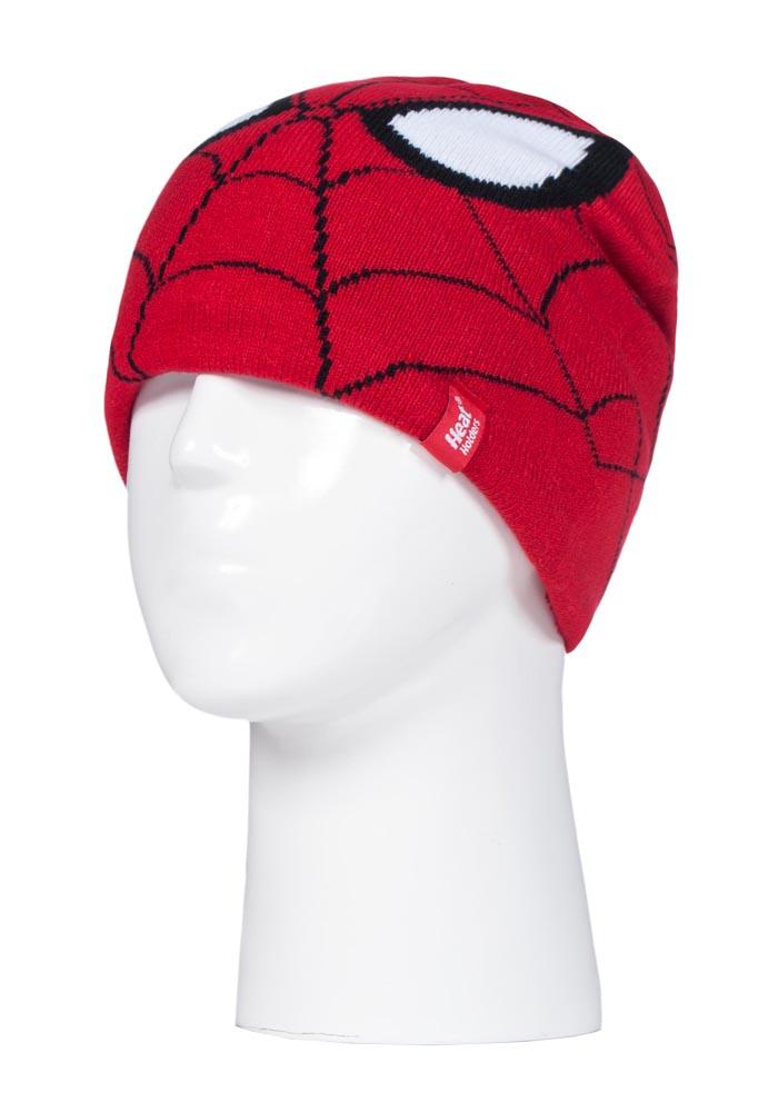 HEAT HOLDERS Licensed Marvel Spiderman Hat and Mittens-Kids 3-6 years