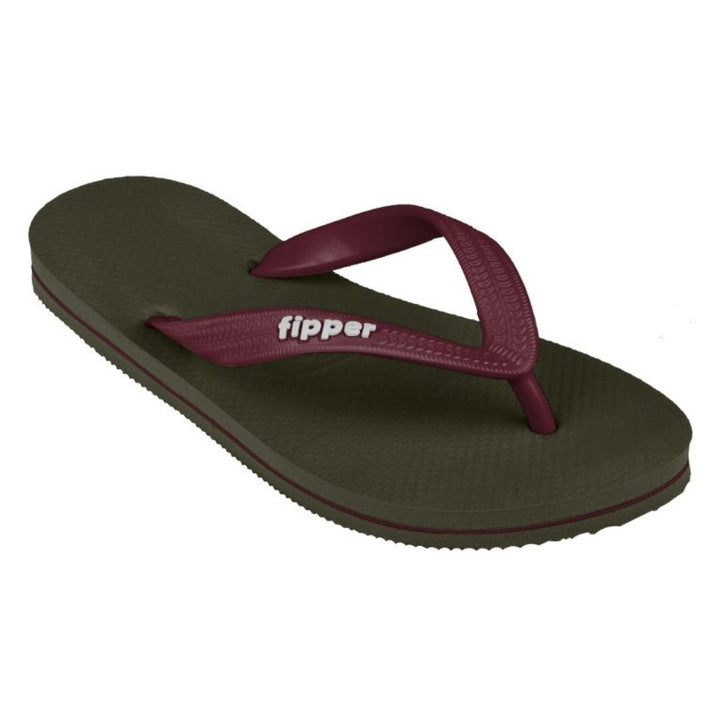 Fipper Slick Natural Rubber Thongs-Mens