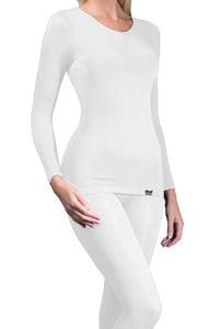 HEAT HOLDERS Thermal Underwear Long Sleeve Vest-Womens