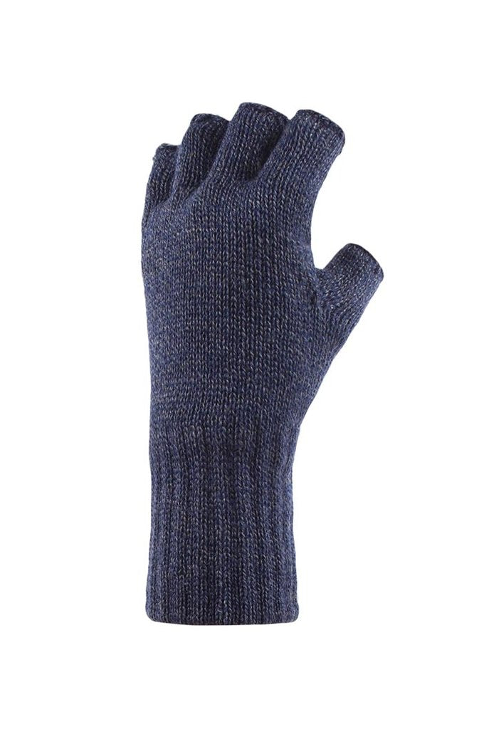 HEAT HOLDERS Fingerless Thermal Gloves-Mens