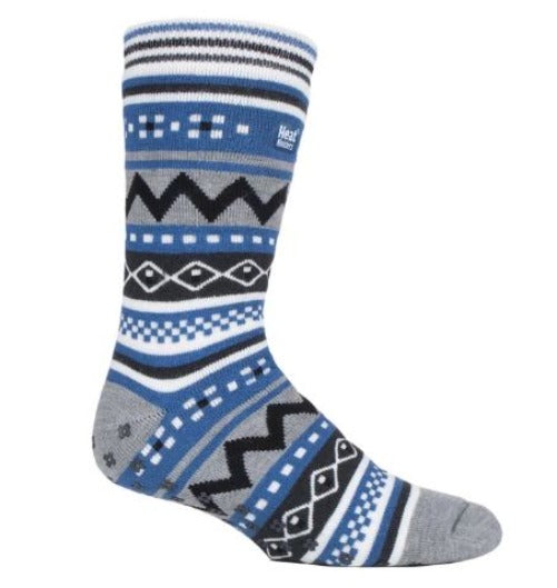 HEAT HOLDERS Soul Warming Dual Layer Thermal Slipper Socks -Mens