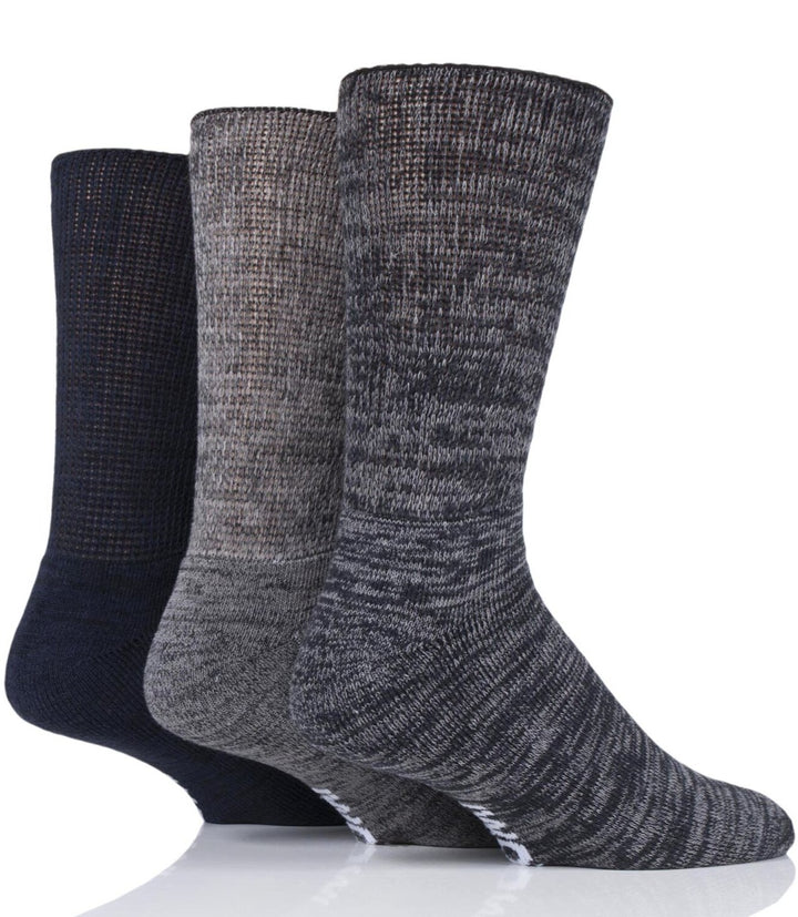 IOMI FOOTNURSE 3Pk Cushion Foot Diabetic Socks