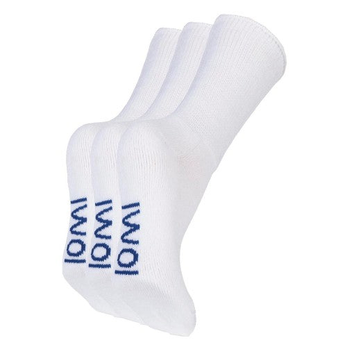 IOMI FOOTNURSE 3Pk Cushion Foot Diabetic Socks -Childrens