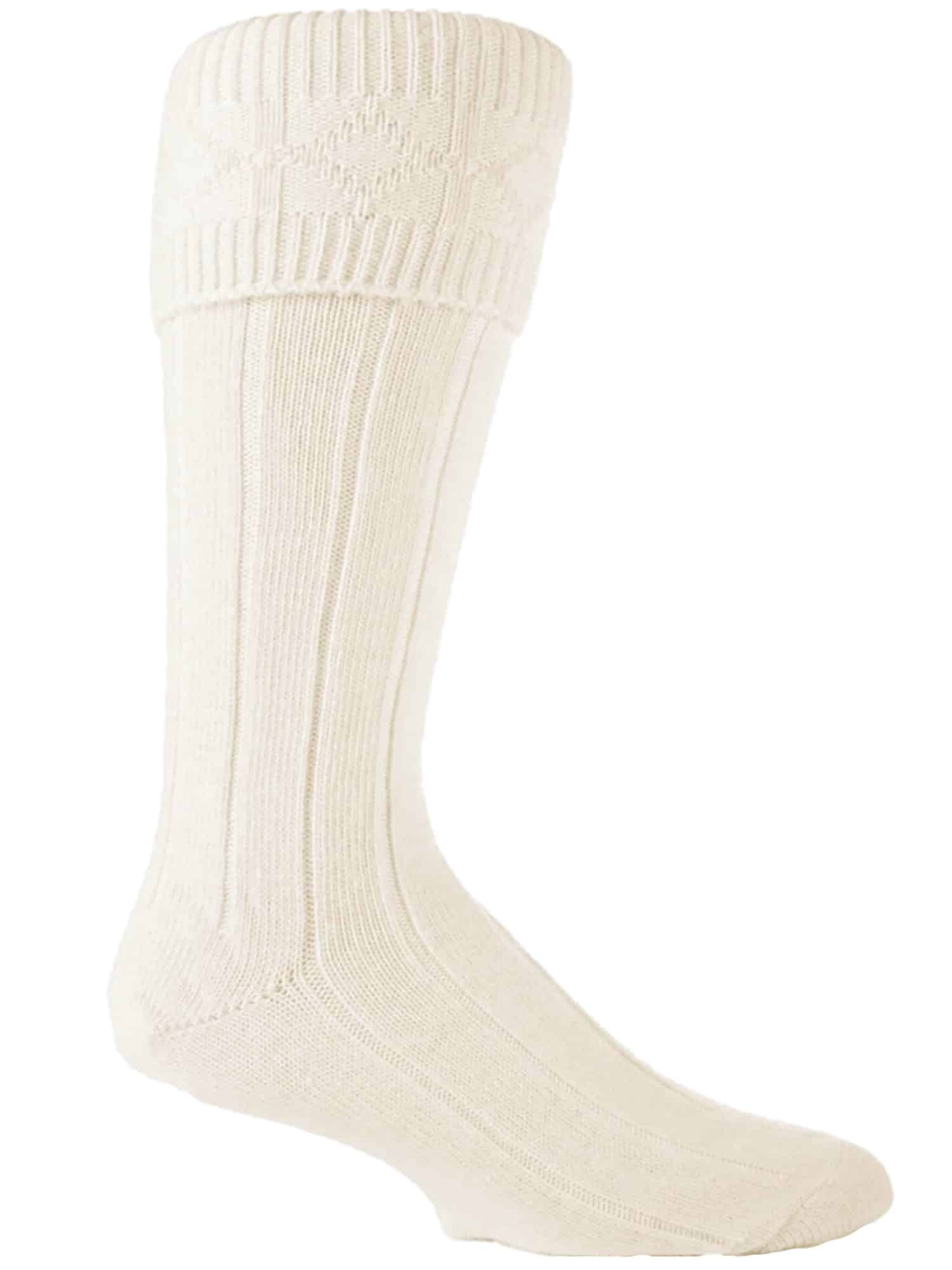 SOCK SHOP Long Wool Kilt Socks- Mens 6-11