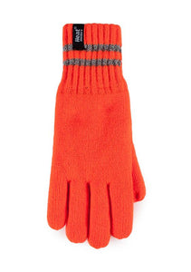 HEAT HOLDERS WRK Thermal Gloves with Reflective Stripes