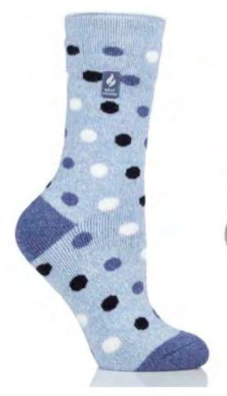 Heat Holders Lite Women's Thermal Socks – Cozy, Thin Winter Warmers For Everyday Wear (UK 4-8, Ivory)