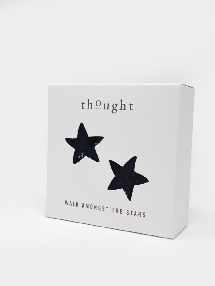 THOUGHT 1Pk Starlet Starry Night Bamboo Socks in a Gift Box-Womens
