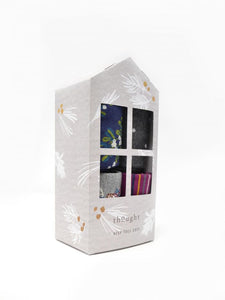 THOUGHT 4Pk Katherine Bamboo Socks Gift Box - Womens